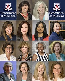 University of Arizona Department of Medicine's women leaders