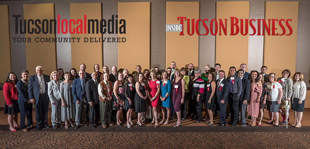 Group photo from 2018 Influential Health and Medical Leaders Awards banquet 