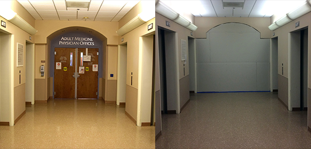 6OPC clinic - then and now