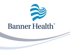 Banner Health logo with swirls