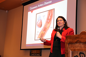 Dr. Nancy Sweitzer gives her 'Doc Talk'