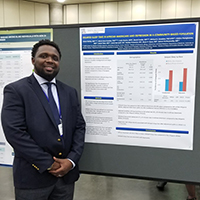 Dr. Bailey with AASM abstract, “Delayed Sleep Time in African Americans and Depression in a Community-Based Population,” at SLEEP 2018 in Baltimore in June.