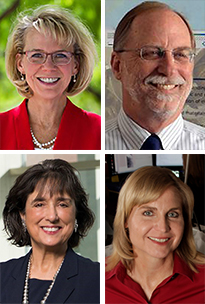 Drs. Kim Espy, Neal Armstrong, Roberta Diaz-Brinton and Jennifer K. Barton