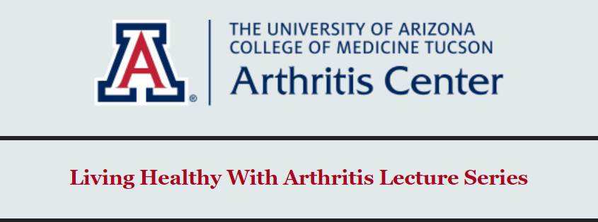 [Header for Living Healthy With Arthritis Lecture]