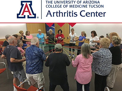 UA Arthritis Center activity participants pulling together