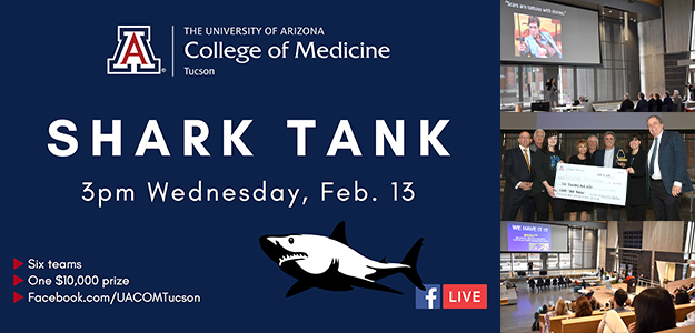 Image for story on winners of Shark Tank competition during Research Day 2019 at UA College of Medicine – Tucson, Drs. Monica Kraft and Julie Ledford