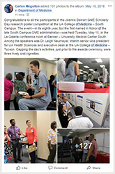 Another photo gallery for this event is posted at the UA College of Medicine's Workplace by Facebook app