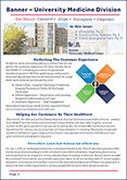 PDF version of Banner – University Medicine "Our House: CARE" newsletter