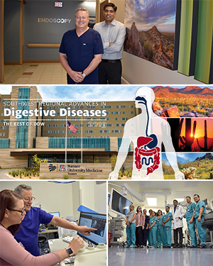 Teaser image for Southwest Regional Advances in Digestive Diseases: Best of DDW conference, 8 a.m.-12:30 p.m., Sept. 27, 2019