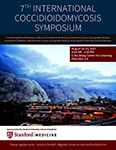 Brochure cover for Stanford-hosted 7th International Coccidioidomycosis Symposium