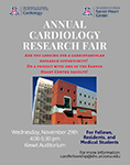 Flyer image for Cardiovascular Disease Research Fair