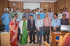 Grand rounds at India's Trivandrum Medical College 