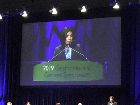 At the GI 2019 general session on “Advancements in Treatment of Cholangiocarcinoma and Hepatocellular Carcinoma,” Dr. Rachna Shroff spoke on the idea of “Novel Therapies for Cholangiocarcinoma: One Size Fits All?”