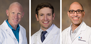 Drs. Franz Rischard, Greg Woodhead and Tammer El Aini