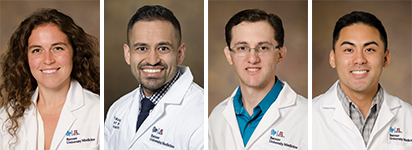 Outgoing 2018-19 chief residents at Banner – UMC Tucson