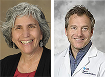 Images of Mindy Fain, MD, and David Lieberman, MD