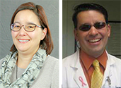 Drs. Dorothy Long Parma, UTHealth San Antonio, and Gregory Jarrin, Winslow Indian Health Care Center