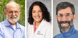 [Portraits of John N. Galgiani, MD, Fariba Donovan, MD, PhD, and Neil Ampel, MD]