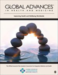 Cover of the journal, Global Advances in Health and Medicine