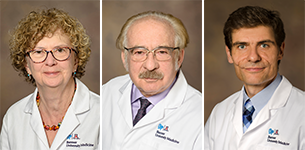 Drs. Deb Meyers, Gene Bleecker and Stefano Guerra
