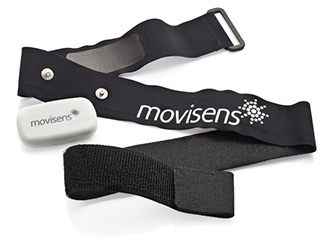 Researchers used movisens activity sensors to track workers' physical activity. (Courtesy of movisens GmbH)