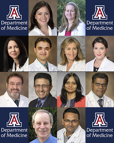 Dozen physicians get promotion & tenure advancement in UA Department of Medicine