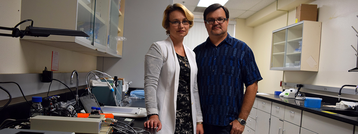 Drs. Olga Rafikova and Ruslan Rafikov