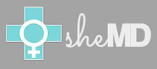 Logo for sheMD.org