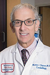 [Marvin Slepian, MD, JD, in his Sarver Heart Center lab]