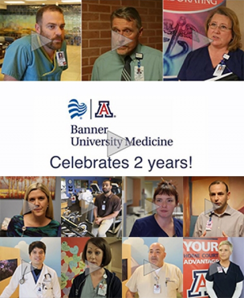 Image link to video on Banner - University Medicine's 2nd Anniversary