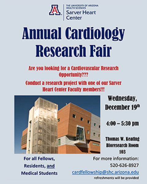 Teaser image for UA Annual Cardiology Research Fair