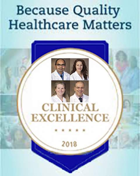 Teaser image for DOM faculty winners of Clinical Excellence Awards