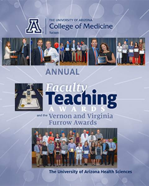 Teaser image for story on UArizona College of Medicine - Tucson's 40th annual teaching awards call for nominations