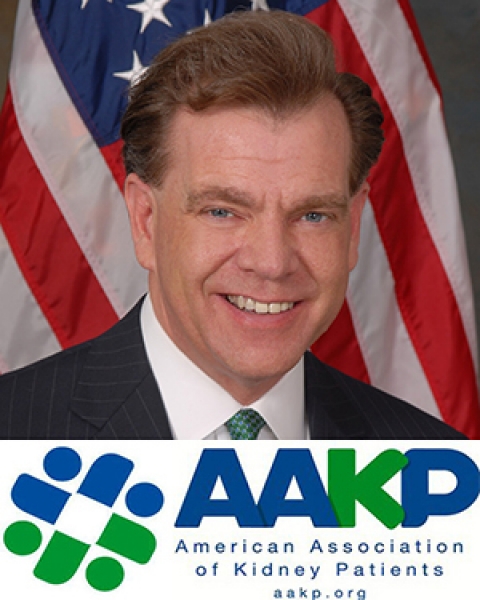 Paul T. Conway with AAKP logo
