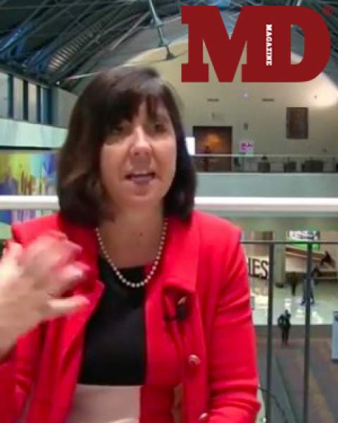 Dr. Monica Kraft at CHEST 2018 annual meeting as illustrated in MD Magazine article/video