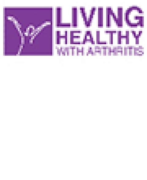 [Living Healthy With Arthritis purple logo]