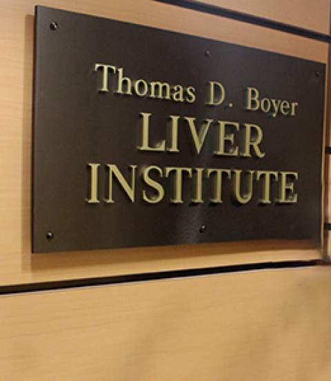 Thomas D. Boyer Liver Institute Sign