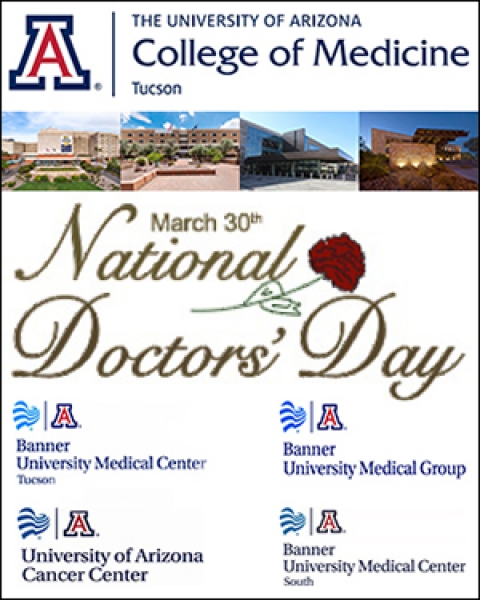 Image for National Doctors' Day at UA/Banner facilities in Tucson