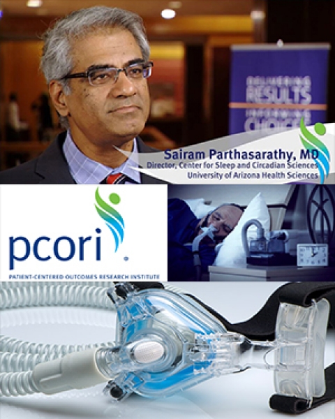 Image collage for Dr. Sairam Parthasarathy story on sleep medicine studies