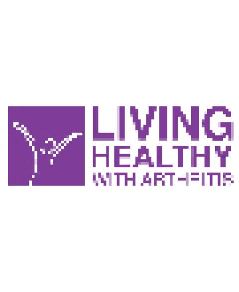 [Living Healthy With Arthrtis purple logo]