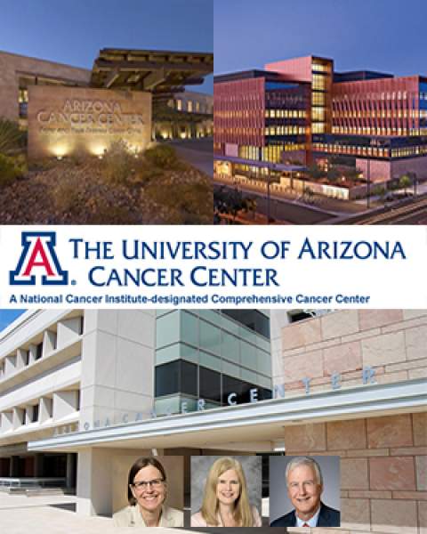 Teaser image for announcement of leadership transition at University of Arizona Cancer Center