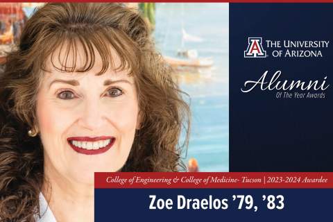 [Zoe Diana Draelos, MD, 2024 Alumni of Year for UArizona College of Medicine – Tucson, College of Engineering]