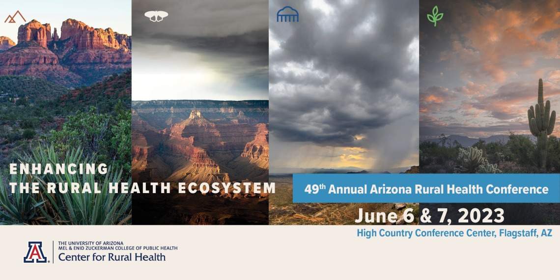 Image to illustrate 49th Annual Arizona Rural Health Conference, hosted by University of Arizona Center for Rural Health in Flagstaff, Arizona, June 6-7, 2023