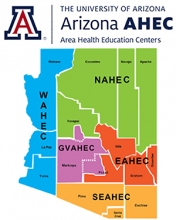 Teaser image for map of Arizona Area Health Education Centers | University of Arizona