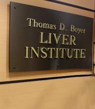 Thomas D. Boyer Liver Institute Sign