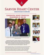 Teaser image of Sarver Heart Center Newsletter for this story.