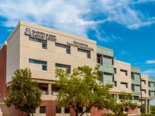 [The University of Arizona Cancer Center (Photo by Joshua Elz, U of A Cancer Center)]