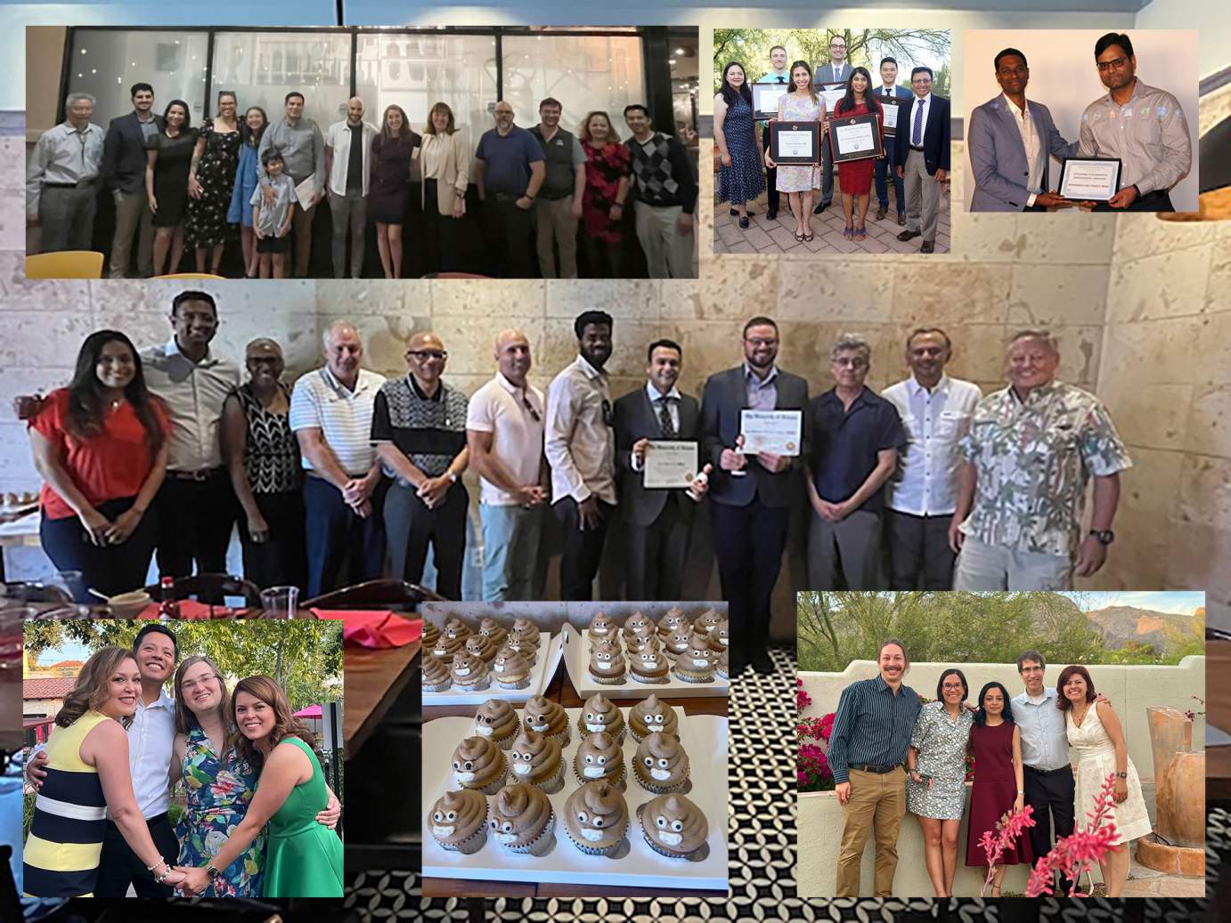 [Collage of photos of fellowship graduations from Department of Medicine programs in 2024]