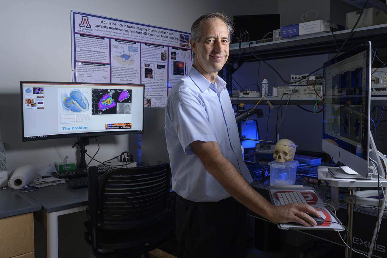 Russ Witte, PhD, heads Medical Imaging’s Experimental Ultrasound and Neural Imaging Lab in the Biosciences Research Laboratory.