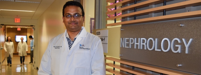 Nephrologist Bijin Thajudeen, MD, MBBS